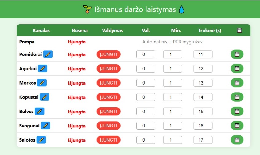 Projekto detalė